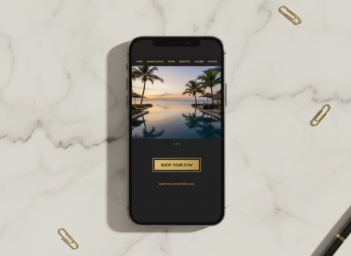 Sito perfetto su smartphone