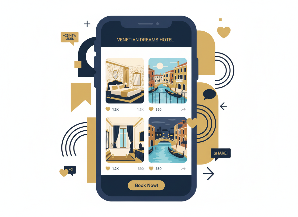 Social media per hotel